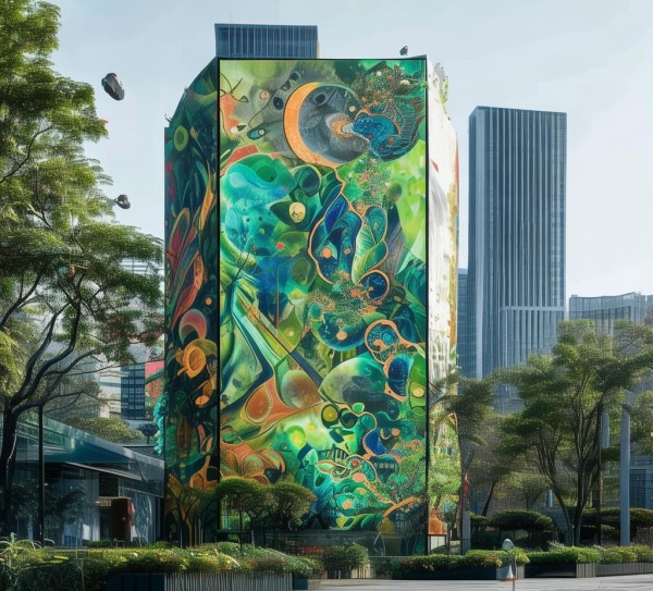 园林城市中的广告视觉艺术 园林城市中的广告视觉艺术